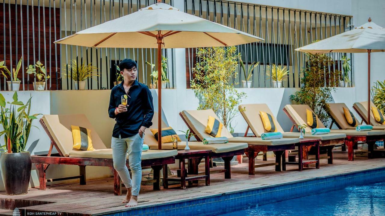 โรงแรมป๊อปปูลาร์ เรสซิเดนซ์ เสียมราฐ ภายนอก รูปภาพ