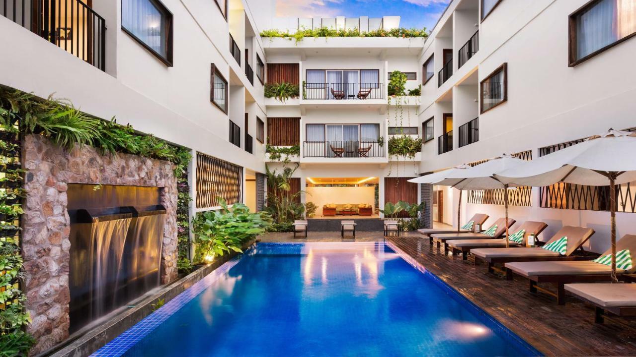 โรงแรมป๊อปปูลาร์ เรสซิเดนซ์ เสียมราฐ ภายนอก รูปภาพ